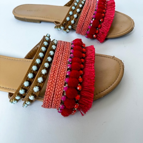 Forever 21 fringe sandals size 9 - Picture 6 of 8